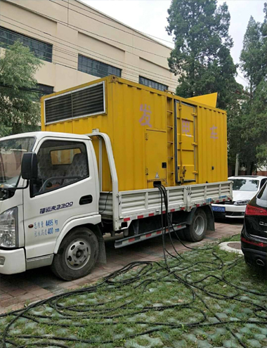 柳南发电车出租-柴油发电机组排烟系统设计要求及其考虑因素